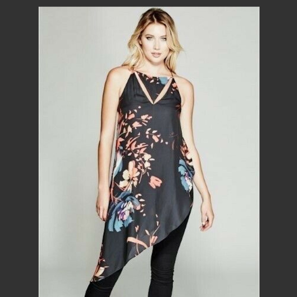 GUESS by Marciano Women's Victoria Floral Tunic